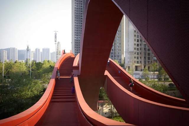 ayx爱游戏体育官方网站长沙‘中国结’步行桥  NEXT architects(图4)
