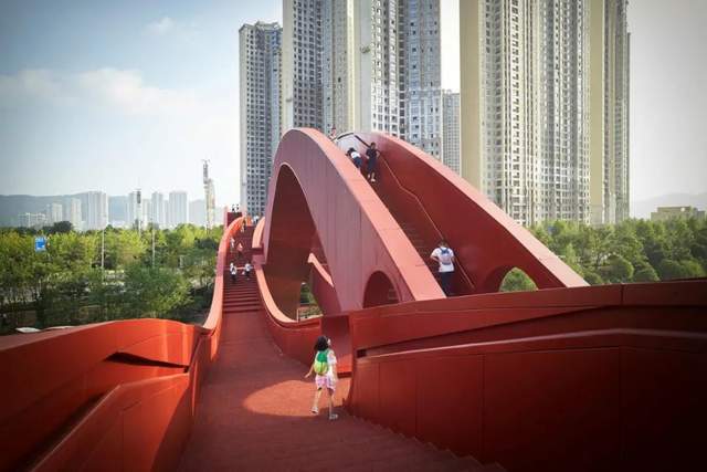 ayx爱游戏体育官方网站长沙‘中国结’步行桥  NEXT architects(图6)